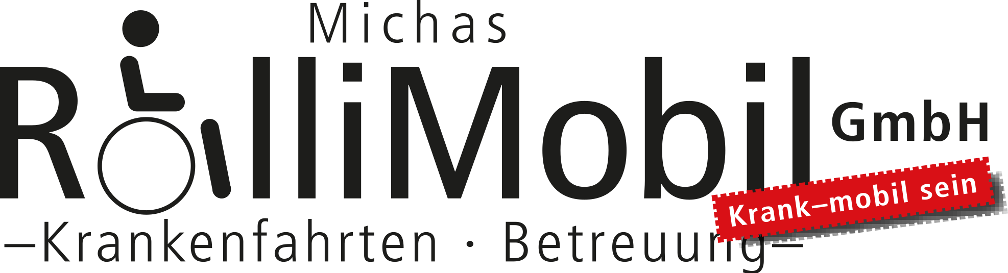 Michas RolliMobil GmbH - Krank mobil sein logo